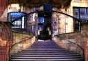 Entrance to the Mackintosh Building, Glasgow School of Art