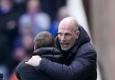 Rangers manager Philippe Clement and Celtic manager Brendan Rodgers shared a warm embrace after Sunday's game at Ibrox, and there is still little to separate their sides either.