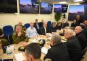 Israel's war cabinet meeting in Tel Aviv on Sunday following Iran's launching of a massive drone attack
