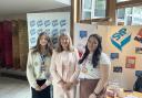 SYP Vice Chair Ellie Craig (left), Presiding Officer MSP Alison Johnstone and SYP Chair Mollie McGoran at the launch of the SYP national campaigns in Edinburgh