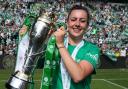 Amy Gallacher scored the crucial goal to win the league for Celtic