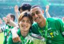 Kyogo Furuhashi says he would be delighted to see Adam Idah return to Celtic next season.