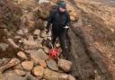 Dougie Baird on the An Teallach path erosion survey