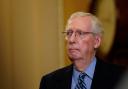 A timeline of Mitch McConnell's health issues, including 2023 fall