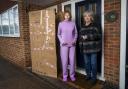 Linda (Diane Morgan and Sue (Sue Johnstone) in Ann Droid.