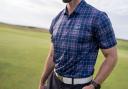 The new tartan is being incorporated into a variety of products, such as this polo shirt