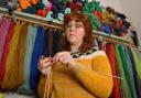 Woman from Edinburgh hailed as 'Usain Bolt of knitting' on TV debut