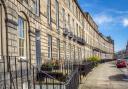 Town houses in the New Town of Edinburgh.