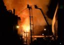 Fire rips through the Glasgow School of Art Mackintosh Building in 2018