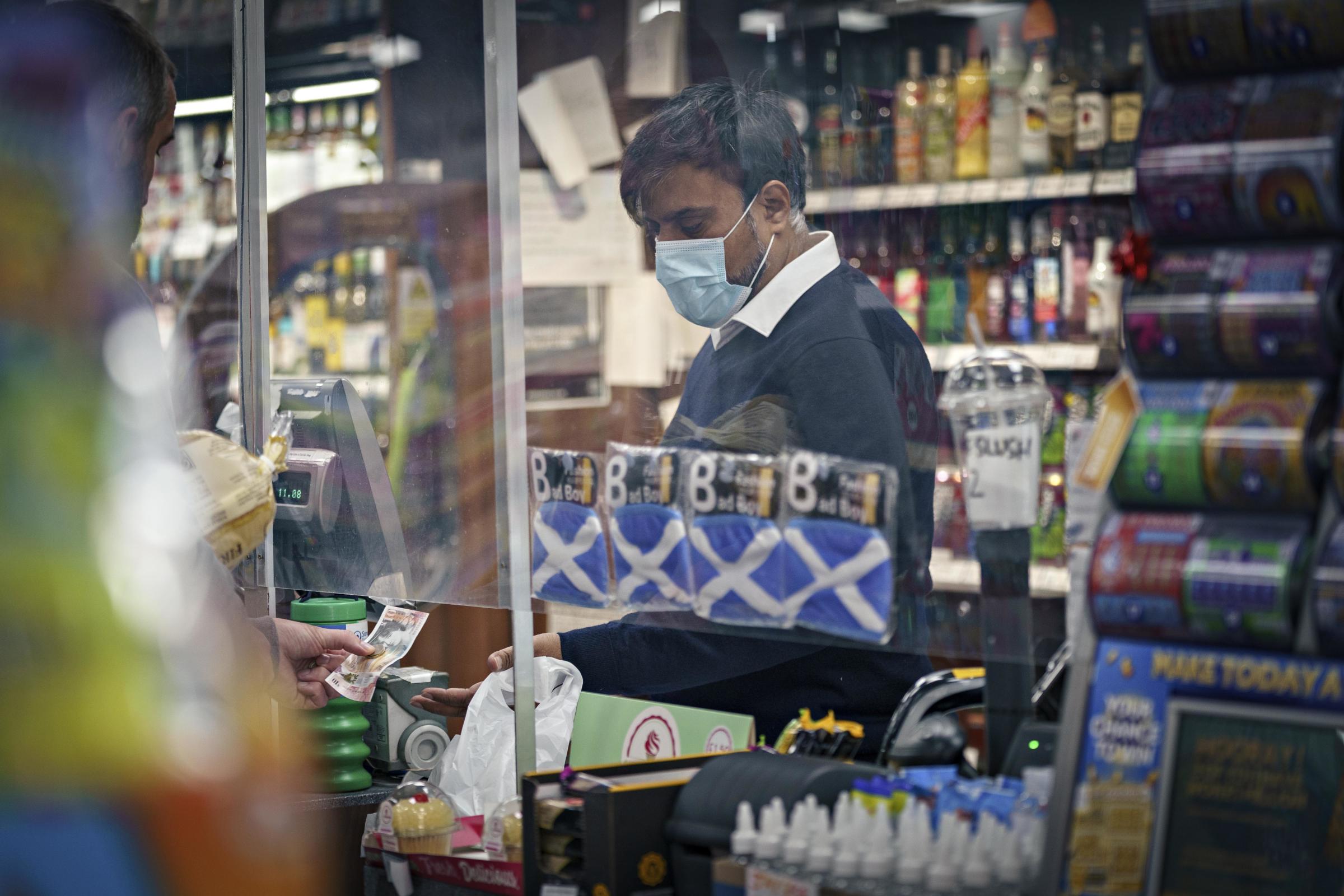 Mohammed Rajak has run his store for 30 years and been part of the community. Picture: Jamie Simpson / Scottish Grocers Federation.
