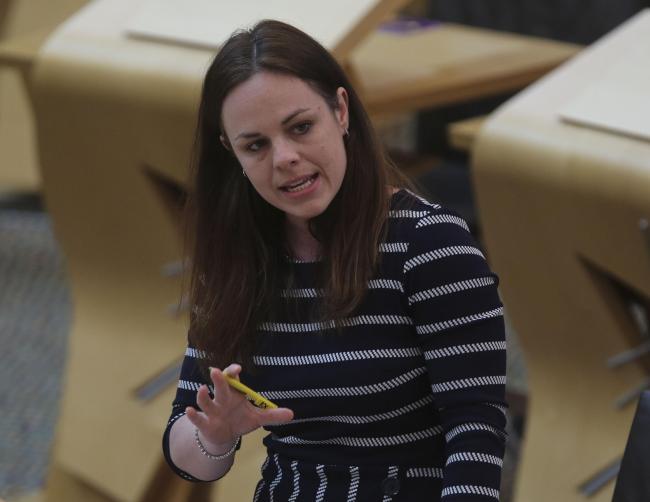 Finance Secretary Kate Forbes is due to present the Scottish Budget on December 9 Picture: PA.