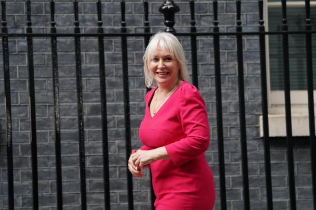 HeraldScotland: Health minister Nadine Dorries arrives at Downing Street, London, as Prime Minister Boris Johnson reshuffles his Cabinet to appoint a "strong and united" team. Picture date: Wednesday September 15, 2021..