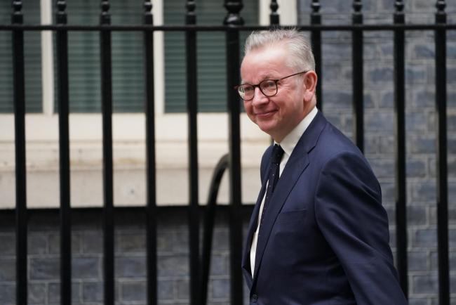Michael Gove in Downing Street, London. Picture: Victoria Jones/PA Wire.