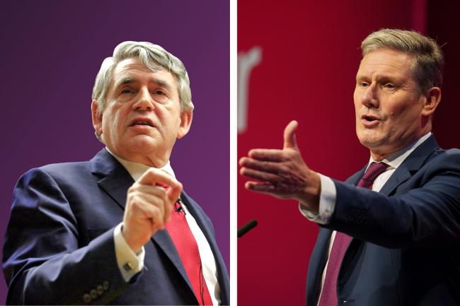 Gordon Brown will lead the commission, Sir Keir said