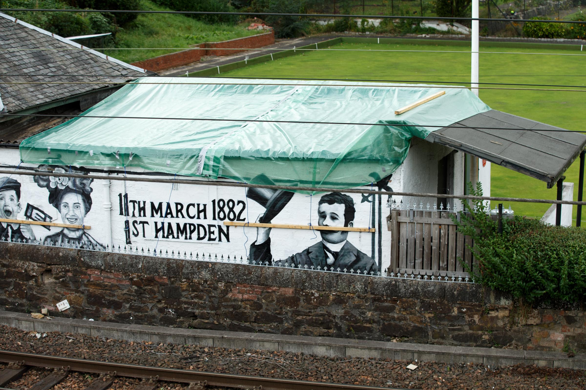 Hampden Bowling Club where the first Hampden Park was discovered
