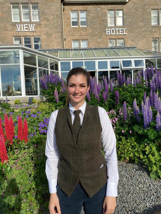Bethan Moore, a food and beverage supervisor who has been with Crerar Hotels for four years, is among the employees who will benefit from the 