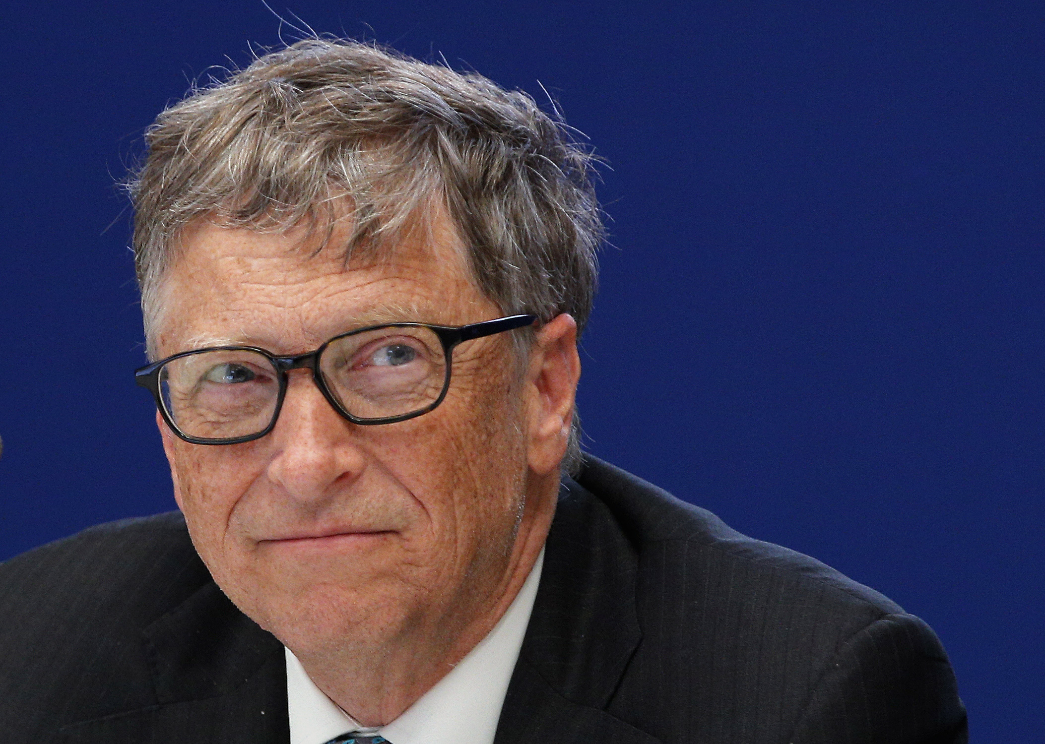 Optimistic: Bill Gates