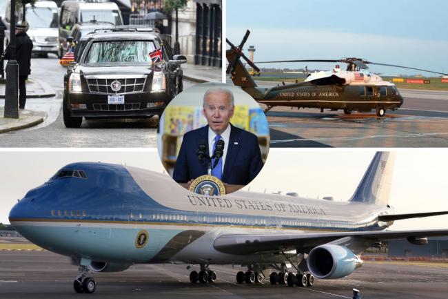 Here are all the things US President Joe Biden takes with him on international trips