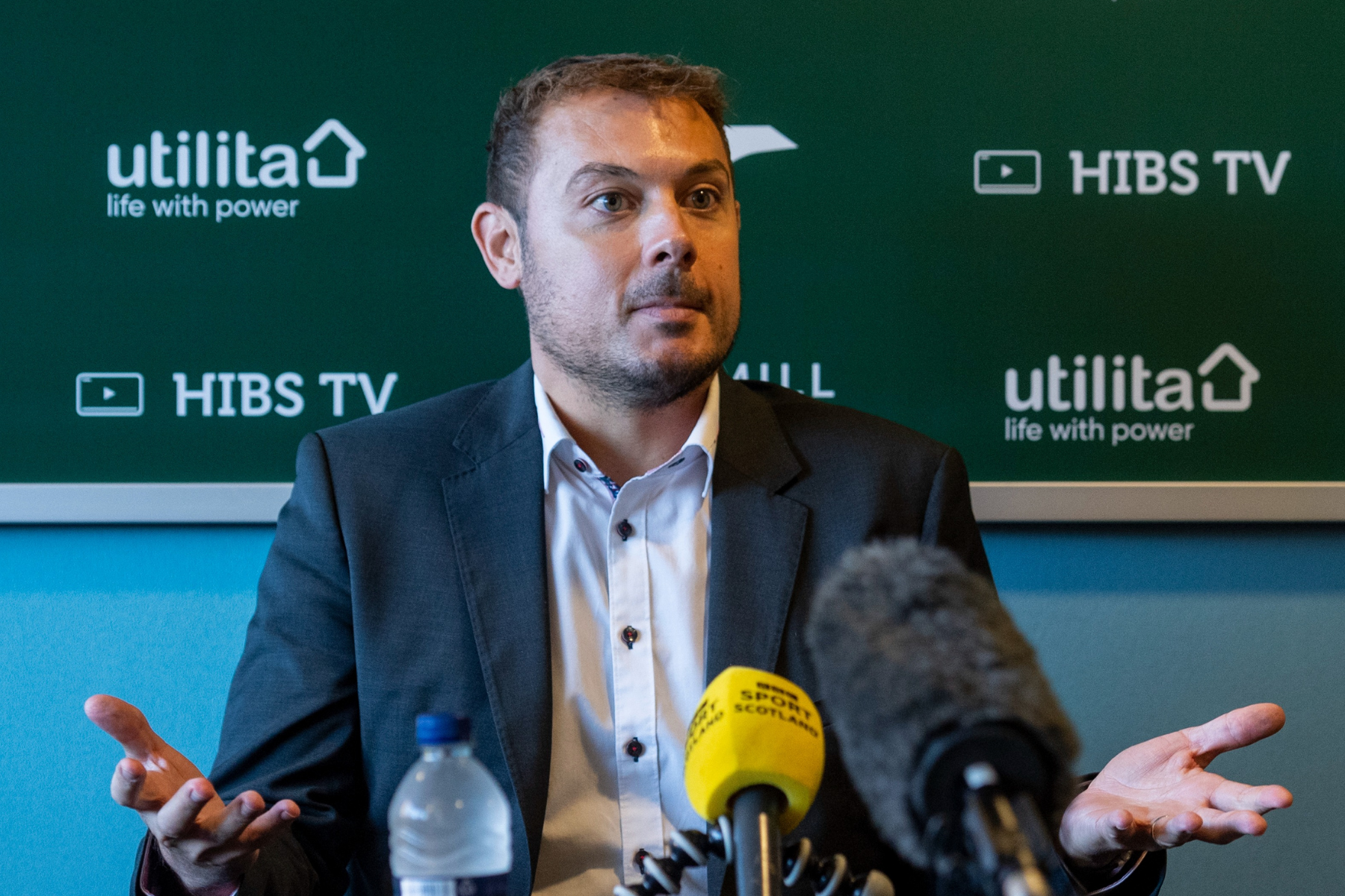 Hibs Covid breach allegations came from 'blue half of Glasgow', claims Ben Kensell
