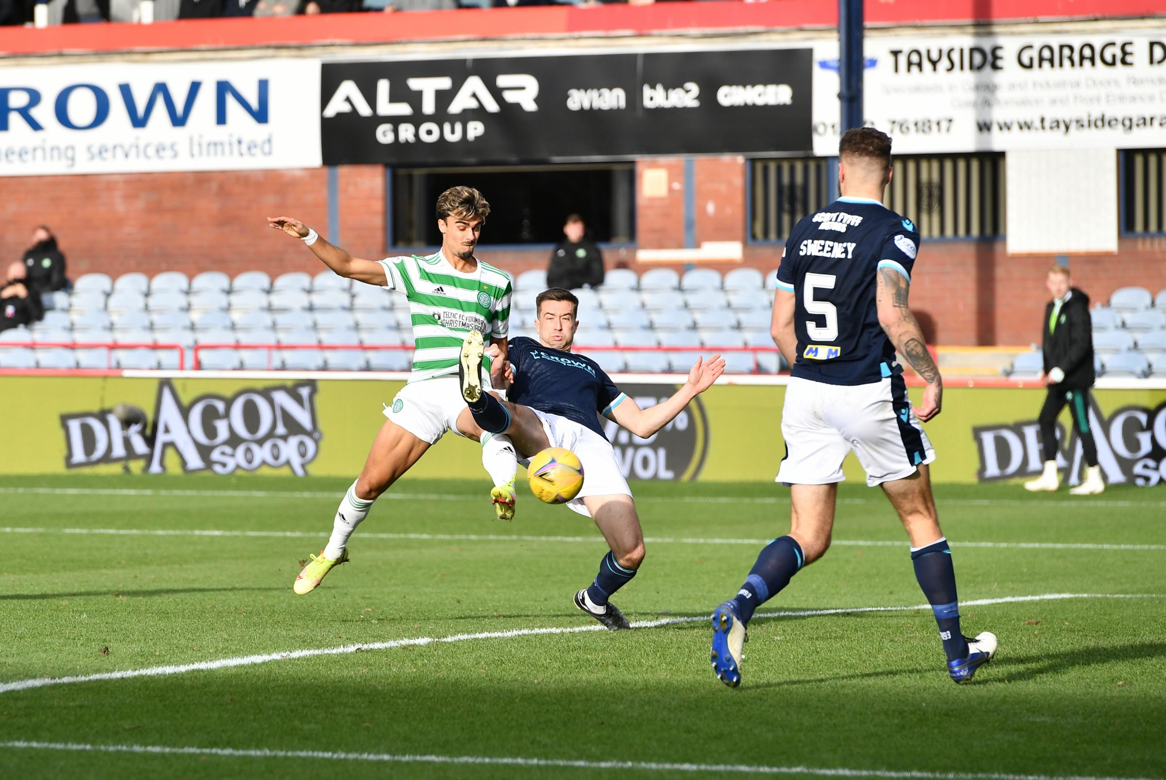 What it's like to face Jota and Celtic's 'relentless' front three, by dazzled Dundee defender Cammy Kerr