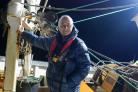 Tony on fishing Trawler Boat at Whitstable Harbour

Picture: PA Photo/Channel 5/Full Fat TV