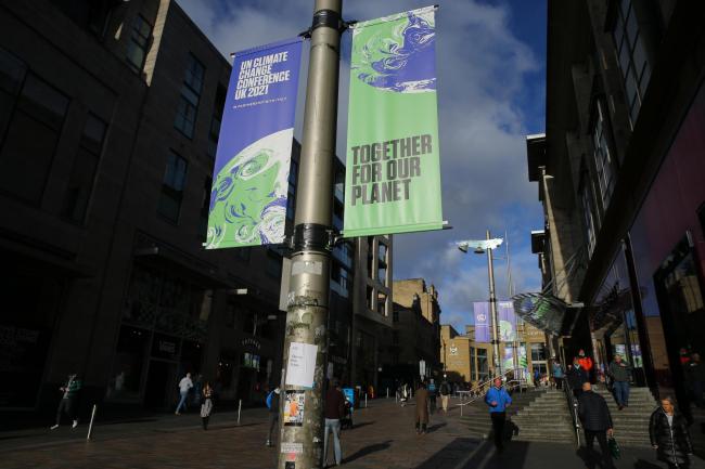The recent COP26 summit in Glasgow could
be a catalyst for change Picture: Colin Mearns