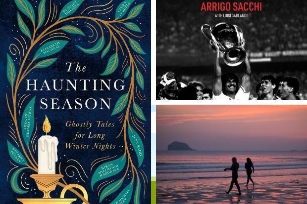 Christmas Books that will make the perfect gift. The  Haunting Season, The  Immortals and Anna Deacon's photograph from The Art of Wild Swimming: Scotland