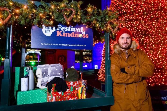 Homeless charity to provide 300,000 gifts and meals in four Scottish cities