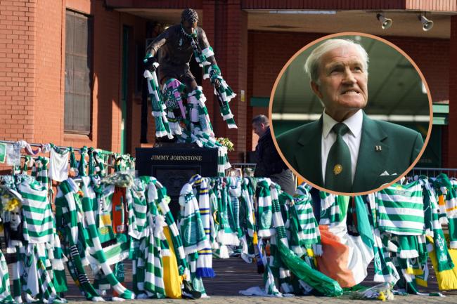 Football stars arrive at Celtic Park for Lisbon Legend Bertie Auld's funeral