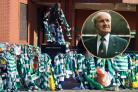 Football stars arrive at Celtic Park for Lisbon Legend Bertie Auld's funeral