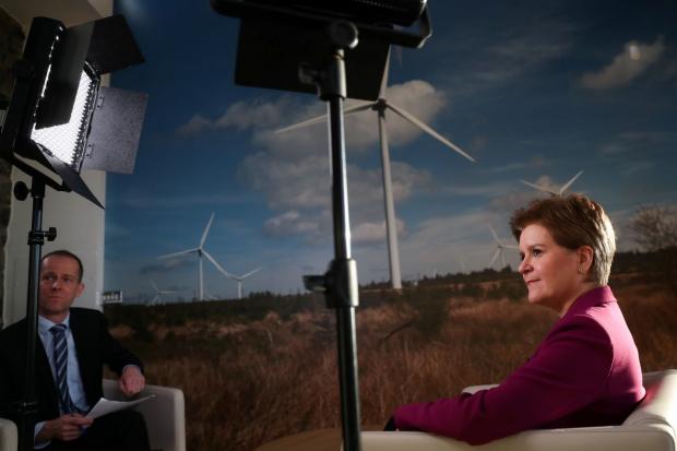 HeraldScotland: The First Minister was interviewed by STV ahead of the SNP conference