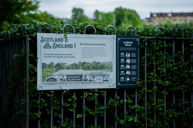 HeraldScotland: One of the sites on the Hampden walking tour