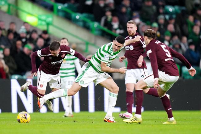 The game at Celtic park ended in a win for the home team