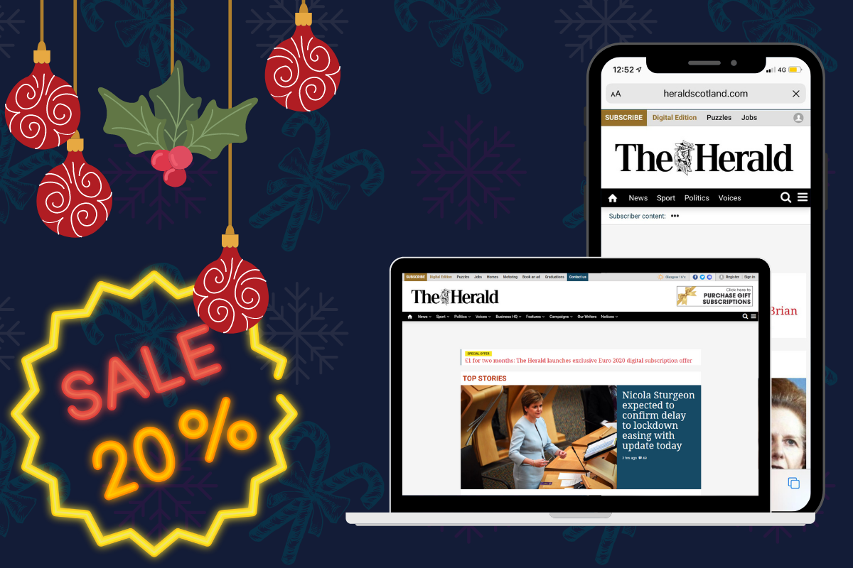 Christmas offer: M&S voucher with The Herald subscription deal