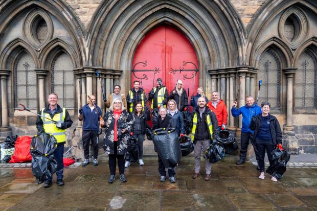 HeraldScotland: BAE Systems employees join the local community with partners Keep Scotland Beautiful