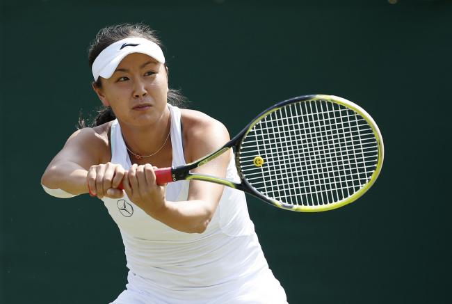 Peng Shuai              Picture: Anthony Devlin/PA Wire