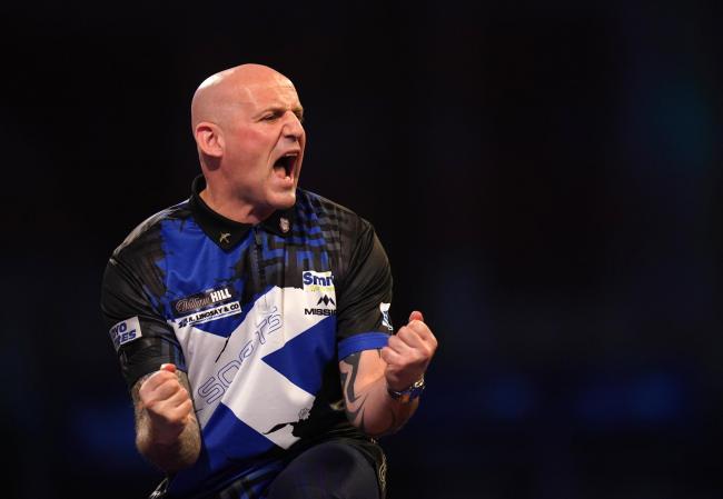 Alan Soutar completes stunning comeback victory to defeat Mensur Suljovic at World Darts Championship