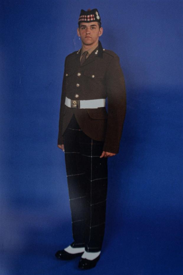 HeraldScotland: Private Gordon Gentle was killed in Iraq at the age of 19
