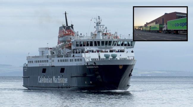 Ferry fiasco: Row over 'port of refuge' unavailable as high winds ravage CalMac services