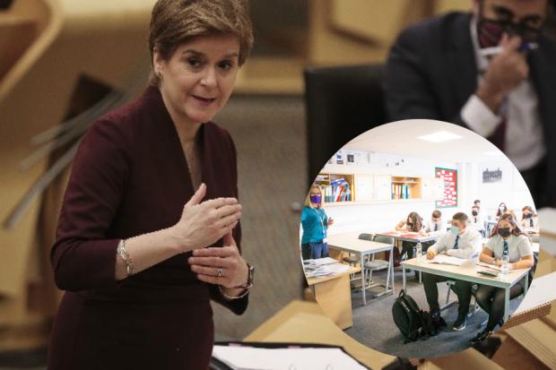HeraldScotland: Nicola Sturgeon has announced new rules on self-isolation in an effort to alleviate staffing pressures - but some fear the change could lead to more positive cases in schools.