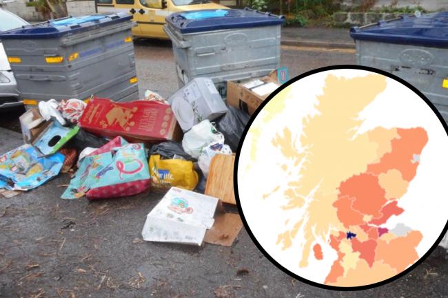 Scotland's flytipping hotspots revealed: Find stats in your area