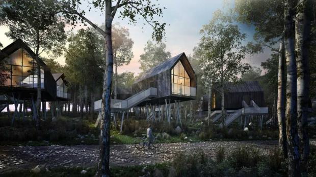 HeraldScotland: The Eco-Therapy Wellness Park planned at The Barony, outside Auchinleck in Ayrshire