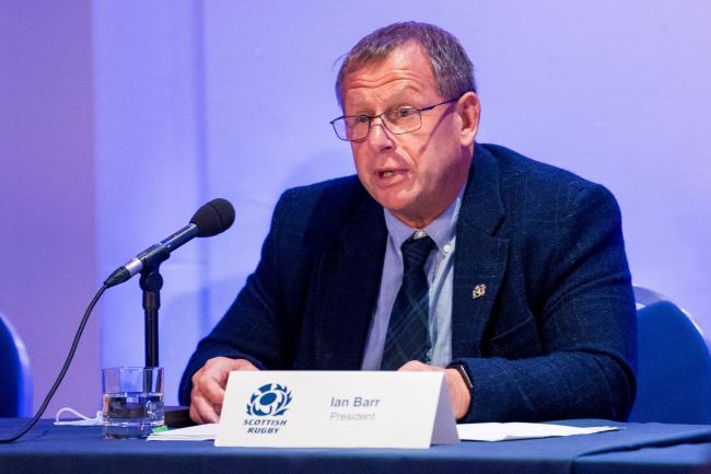 SRU president Ian Barr urges clubs to give feedback on new governance structure