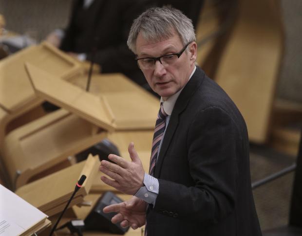 HeraldScotland: Business minister Ivan McKee during a Ministerial update on the Dalzell Historical Industrial sale at the Scottish Parliament in Holyrood, Edinburgh. Picture date: Wednesday December 15, 2021. PA Photo. See PA story SCOTLAND Steel. Photo credit should