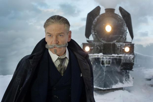 HeraldScotland: Branagh as Hercule Poirot in Murder on the Orient Express