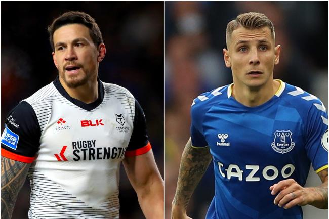 Sonny Bill Williams and Lucas Digne