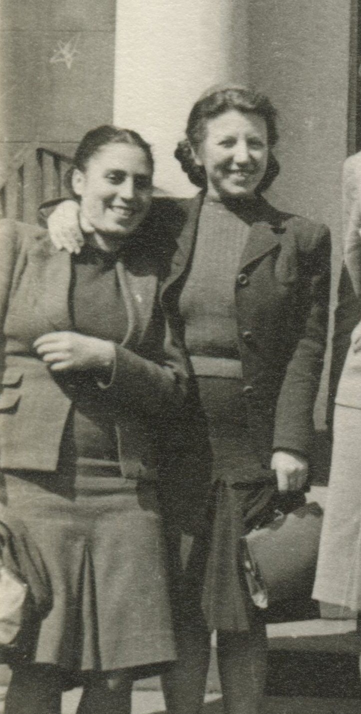 Cecile Schwarzchild and Hilda Goldwag in Garnethill