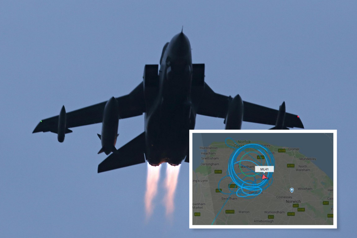 US fighter jets flying over Scotland's central belt - what we know so far