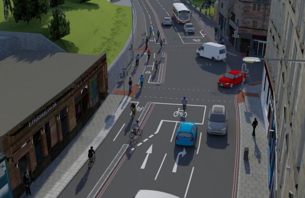HeraldScotland: A key proposed cycle lane project in Edinburgh has been held up by almost five years
