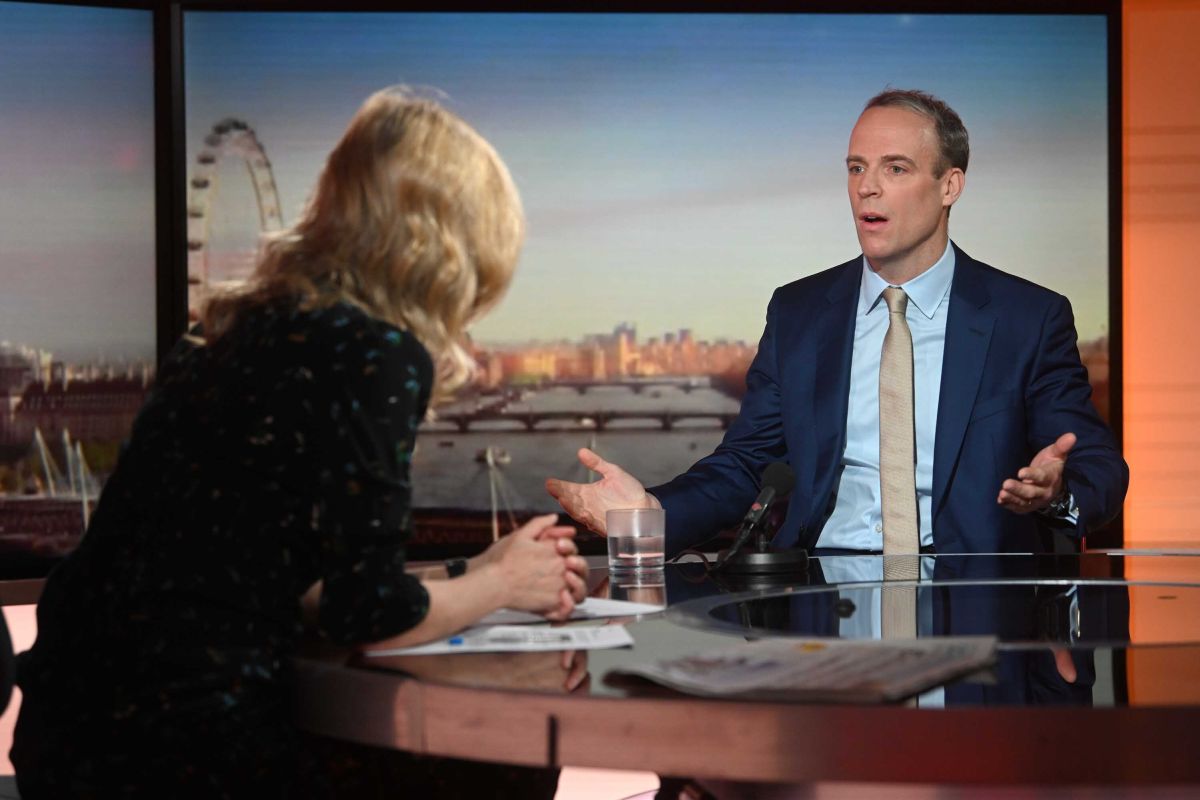 Dominic Raab says PM will decide how much of Sue Gray report is published
